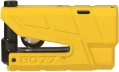 Abus 8077 DETECTO YELLOW X-PLUS DISC LOCK - Locks - Accessories