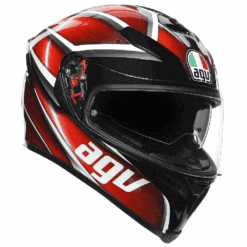 AGV K5 S Tempest Black-Red 050