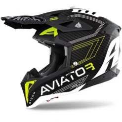 Airoh Aviator 3 Primal Carbon Flat Yellow