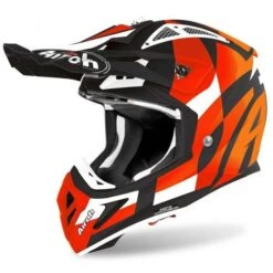 Airoh Aviator Ace Trick Orange / Black