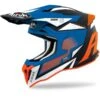 Airoh Strycker Axe Blue -Motorcycle Equip Sale Store airoh strycker axe blue cross helmet helm casque kask casco 1 1