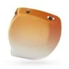 3-Snap Bubble Visor For Bell Custom 500 -Motorcycle Equip Sale Store amber gradient bubble 3 snap visor for bell customer 500 retro visors visiere visiere visera viseira vizier 1