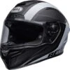 Bell Racestar DLX Tantrum 2 Black/White Full-Face Helmet -Motorcycle Equip Sale Store bell racestar dlx tantrum 2 full face helmet integralhelm casque integral kask casco integral 1 2
