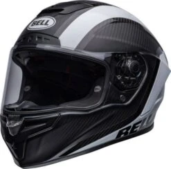 Bell Racestar DLX Tantrum 2 Black/White Full-Face Helmet