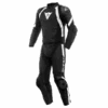 Dainese Avro 4 Leather 2-P Suit Black/White -Motorcycle Equip Sale Store dainese avro 4 black white two piece suit 2 teiler overall combinaison 2 pieces traje tulum 1 2