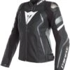 Dainese Avro 4 Lady Leather Jacket Black/Anthracite/White -Motorcycle Equip Sale Store dainese avro 4 lady blk anth whi motorcycle jacket motorradjacke blouson veste motorjas mont chaqueta 1 1