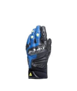 Dainese Carbon 4 Short Gloves Racing-Blue-Black-Fluo-Yellow