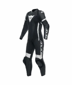 Dainese Grobnik Lady Leather 1PC Suit Perf. Black/Black/White