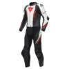 Dainese Laguna Seca 5 2PCS Leather Suit Black/White/Lava-Red -Motorcycle Equip Sale Store dainese laguna seca 5 2pcs leather suit black white lava red one piece suit 1 teiler overall combinaison 1 piece traje tulum 1 1
