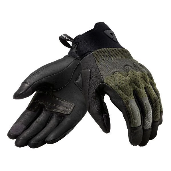 Revit Kinetic Gloves Black-Brown 3 Revit Kinetic Gloves Black-Brown