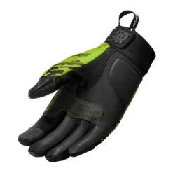 Revit Spectrum Gloves Black-Neon Yellow