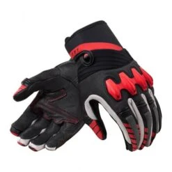 Revit Energy Gloves Black-Fluo Red