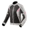 Revit Torque 2 H2O Ladies Jacket Black-Light Grey -Motorcycle Equip Sale Store fjt311 1160lf wlr 1