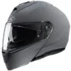 HJC I90 Solid Dark Grey -Motorcycle Equip Sale Store hjc i90 solid dark grey modular helm casque kask casco 1 3