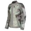 Klim Artemis Jacket Monument Gray - Wintermint -Motorcycle Equip Sale Store klim artemis jacket monument gray wintermint motorcycle jacket motorradjacke blouson veste motorjas mont chaqueta 1 1