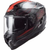 LS2 Challenger Carbon Fold Red -Motorcycle Equip Sale Store ls2 challenger carbon fold red full face helmet integralhelm casque integral kask casco integral 1 1