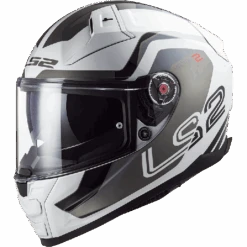 LS2 Vector 2 Metric White Titanium Silver-06