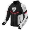 Revit Arc Air Jacket White-Red -Motorcycle Equip Sale Store revit arc air jacket white red motorcycle jacket motorradjacke blouson veste motorjas mont chaqueta 1 3