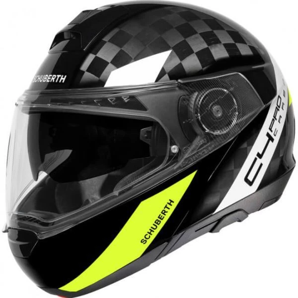 Schuberth C4 Pro Carbon Avio Yellow 3 Schuberth C4 Pro Carbon Avio Yellow