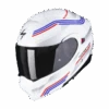 Scorpion EXO-930 MULTI White-Blue-Red