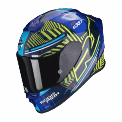 Scorpion EXO-R1 EVO AIR VICTORY Blue-Neon Yellow