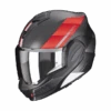 Scorpion EXO-TECH EVO CARBON GENUS Matt Black-Red -Motorcycle Equip Sale Store scorpion exo tech evo carbon genus black red modular helmet klapphelm casque modulaire systeemhelm kask casco modular 1 3