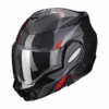 Scorpion EXO-TECH EVO CARBON TOP Black-Red 1 Scorpion EXO-TECH EVO CARBON TOP Black-Red -Motorcycle Equip Sale Store scorpion exo tech evo carbon top black red modular helmet klapphelm casque modulaire systeemhelm kask casco modular 1 3